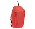 Mochila mini color rojo con 2 compartimentos, 10 litros PRODUCTO ECONÓMICO ALCAMPO, 23x37x3cm.
