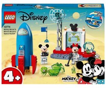Cohete Espacial de Mickey Mouse y Minnie Mouse con 88 piezas, LEGO DISNEY 10774.