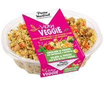 Ensalada de cuscús con garbanzos y verduras PIERRE MARTINET Very veggie 200 g.