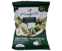 Picatostes con ajo y perejil PICAGRILL 75 gr,