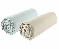 Sábana bajera para cama de 160 cm, polialgodón sostenible, 160x200 cm, ACTUEL. Modelos surtidos, 1 unidad.