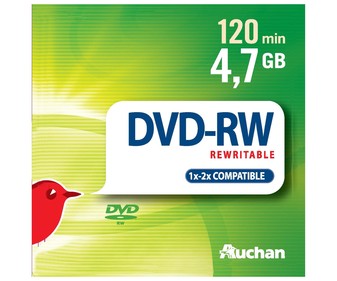 Pack slim DVD regrabable 5 unidades Pack slim DVD regrabable 5 unidades