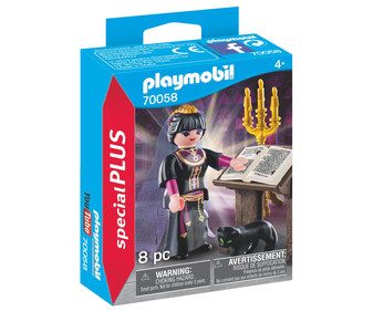 Conjunto de juego Bruja con 1 figura y accesorios, 70058 Special Plus PLAYMOBIL. Conjunto de juego Bruja con 1 figura y accesorios, 70058 Special Plus PLAYMOBIL.