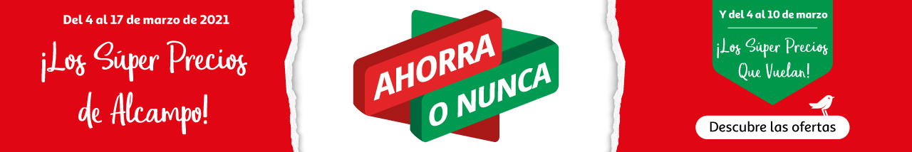 ahorra o nunca