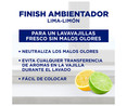 Ambientador para lavavajillas aroma limón y lima FINISH 1 ud.