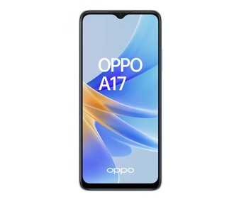 Smartphone 16,56 cm (6,52") OPPO A17 blanco, Octa-Core, 4GB Ram, 64GB, 50+0,3 Mpx, Android 12.