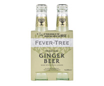 Tónica Ginger Beer Premium FEVER- TREE pack 4 uds. x 20 cl.