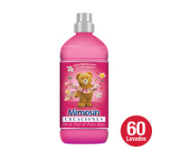 Suavizante  concentrado con aroma a flor de tiaré/frutos rojos MIMOSÍN 60 lav. 1,33 l.