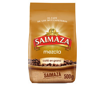 Café mezcla en grano SAIMAZA 500 g.