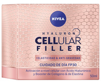 Crema de día con acción antiarrugas y FPS 30 NIVEA Hyaluron cellular filler 50 ml.