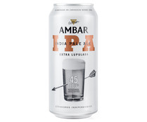 Cerveza Premium extra lúpulo  AMBAR IPA lata 44 cl. - Alcampo