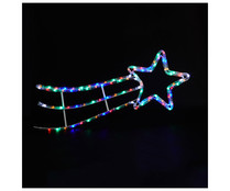 Estrella navidad con 96 luces led para exterior, ACTUEL.