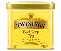 Té Earl Grey (té negro aromatizado con bergamota) TWININGS 100 g.