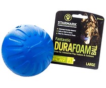 Pelota diversión perros en color azul STARMARK DURAFOAM Talla L