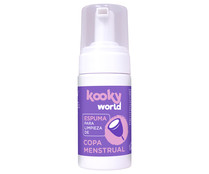 Espuma para la limpieza de la copa menstrual KOOKY WORLD 100 ml.