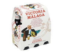 Cervezas rubias de origen Málaga VICTORIA pack 6 botellas x 25 cl.