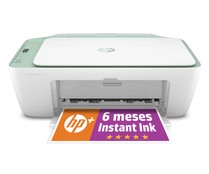 Impresora multifunción HP Deskjet 2722e, DeskJet 2722e 26K69B, WiFi, USB, color, 6 meses de impresión Instant Ink con HP+, HP Smart App.