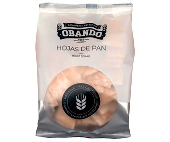 Hojas crujientes de pan OBANDO 150 g. Hojas crujientes de pan OBANDO 150 g.