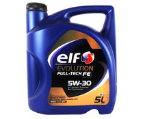 Aceite sintético para vehículos con motor diésel EVOLUTION FULL-TECH FE 5W-30 D 5 litros.
