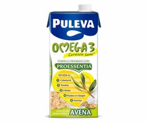Preparado lacteo desnatado, enriquecido con avena, ácido oleico y Omega 3 PULEVA Omega 3 1 l.