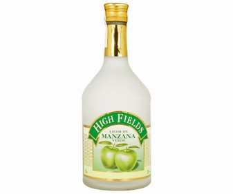 Licor de manzana verde botella de 70 centilitros Licor de manzana verde botella de 70 centilitros