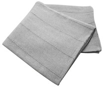 Colcha con ribetes para cama doble 50% algodón reciclado, TEXTIL HOGAR.