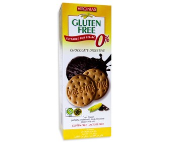 Galletas con chocolate negro sin gluten 135g Galletas con chocolate negro sin gluten 135g