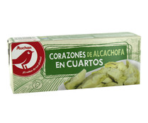 Corazones de alcachofas en cuartos PRODUCTO ALCAMPO 3 uds x 125 g. Corazones de alcachofas en cuartos PRODUCTO ALCAMPO 3 uds x 125 g.