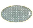 Plato ovalado fabricado en porcelana, 21cm de diámetro, varios modelos, Pippa QUID.
