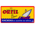 Filetes de anchoa en aceite de oliva ORTIZ 29 g.