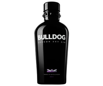 Ginebra inglesa premium tipo London dry gin BULLDOG botella de 1 l.