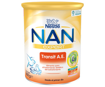 Leche (1) de inicio que ayuda al tránsito intestinal mejorando el estreñimineto, a partir del primer día NAN Expert 800 g. Leche (1) de inicio que ayuda al tránsito intestinal mejorando el estreñimineto, a partir del primer día NAN Expert 800 g.