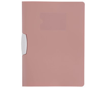 Carpeta A4 dosier color rosa, PRODUCTO ALCAMPO.