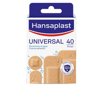 Apositos resistentes al agua. de 4 tamaños diferentes HANSAPLAST 40 uds.