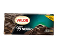 Chocolate negro, 99 % cacao, sin gluten VALOR 170 g. 