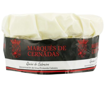 Queso tierno o cebreiro MARQUÉS DE CERNADAS 500 g. Queso tierno o cebreiro MARQUÉS DE CERNADAS 500 g.
