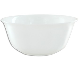 Bol multiusos de 12 centímetros modelo Carine y fabricado en vidrio de color blanco LUMINARC. Bol multiusos de 12 centímetros modelo Carine y fabricado en vidrio de color blanco LUMINARC.
