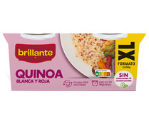 Quinoa blanca y roja formato XL BRILLANTE 400 g.