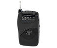 Radio de bolsillo SELECLINE MR973 841641 con sintonizador de radio AM/FM y altavoz incorporado.