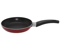 Sartén de aluminio 14cm. con revestimiento interior antiadherente ILAG, no apto para inducción, serie vitro roja ACTUEL. 