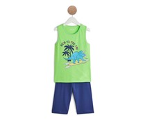 Pijama de algodón para niño INEXTENSO, talla 10.