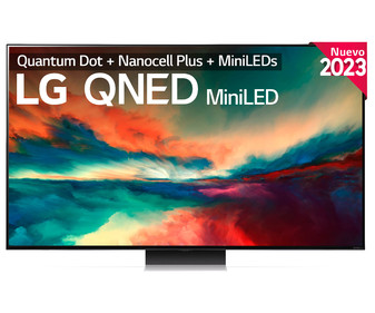 Televisión 165,1 cm (65") QNED MiniLED LG 65QNED866RE 4K, HDR, SMART TV, WIFI, BLUETOOTH, TDT T2, USB reproductor y grabador, 4HDMI, 100HZ. Televisión 165,1 cm (65") QNED MiniLED LG 65QNED866RE 4K, HDR, SMART TV, WIFI, BLUETOOTH, TDT T2, USB reproductor y grabador, 4HDMI, 100HZ.
