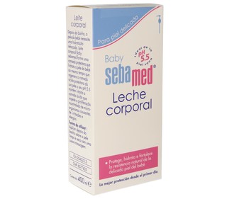 Leche corporal especial para la piel delicada del bebé SEBAMED Baby 400 ml. Leche corporal especial para la piel delicada del bebé SEBAMED Baby 400 ml.