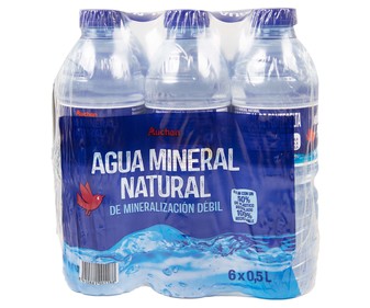 Agua mineral pack 6 x 50 cl. PRODUCTO ALCAMPO | Alcampo Compra Online