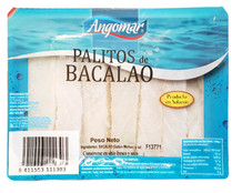 Bacalao salado palitos ANGOMAR 300 g.