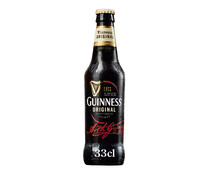 Cerveza negra GUINNESS ORIGINAL botella 33 cl. - Alcampo