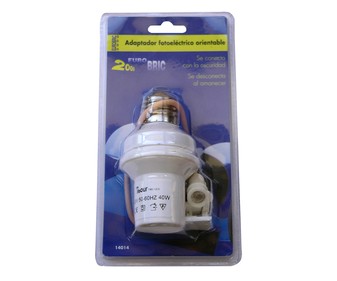 Portalámparas E27 con sensor Portalámparas E27 con sensor