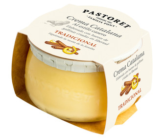 Crema catalana tradicional estilo casero PASTORET 150 g. Crema catalana tradicional estilo casero PASTORET 150 g.