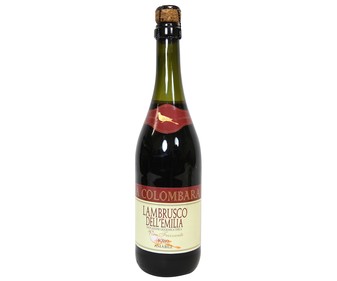Vino tinto lambrusco de Italia LA COLOMBARA botella de 75 cl. Vino tinto lambrusco de Italia LA COLOMBARA botella de 75 cl.
