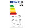 Lavadora LG F4WT2009S3W capacidad de carga: 9KG, clasificación energética: A, 1400RPM, H: 84,5cm, A: 60cm, F: 58,2cm.